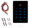 Система СКУД KIT-T12MF-G на 1 дверь, сенсорная панель с RFID Mifare, серый замок, НЗ тип