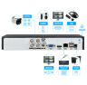 Комплект видеонаблюдения AHD 8Мп KIT-C802HD 2 камеры для улицы