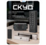 Система СКУД KIT-SK7-180 беспроводная, электромагнитный замок 180 кг, кнопочная панель, 1000 пользователей, IP65
