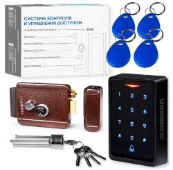 Комплект СКУД Undino KIT-ACP304EM-B эл. механический замок, RFID, WIFI